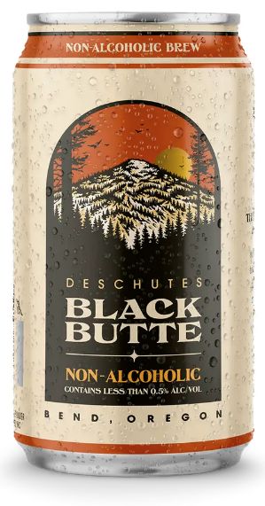 DESCHUTES BLACK BUTTE NON-ALCOHOLIC PORTER 6PK CANS