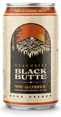 DESCHUTES BLACK BUTTE NON-ALCOHOLIC PORTER 6PK CANS