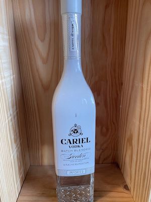 CARIEL VODKA BATCH BLENDED SWEDEN REGULARLY $24.99