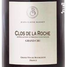 JEAN CLAUDE BOISSET CLOS DE LA ROCHE GRAND CRU 2019