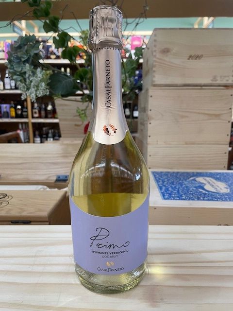 CASAL FARNETO PRIMO SPUMANTE VERDICCHIO BRUT VINOUS 90 POINTS REGULARLY $13.99