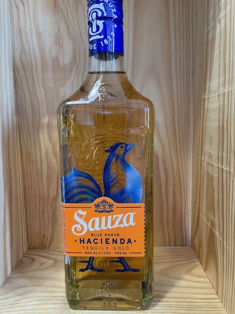 SAUZA HACIENDA GOLD TEQUILA BLUE AGAVE-750ML