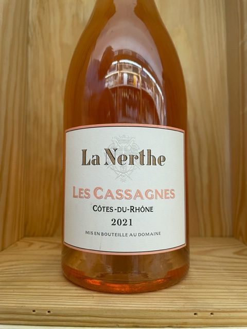 LA NERTHE LES CASSAGNES COTES-DU-RHONE ROSE 2023 JAMES SUCKLING 92