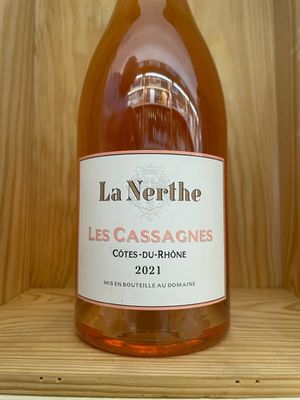 LA NERTHE LES CASSAGNES COTES-DU-RHONE ROSE 2023 JAMES SUCKLING 92