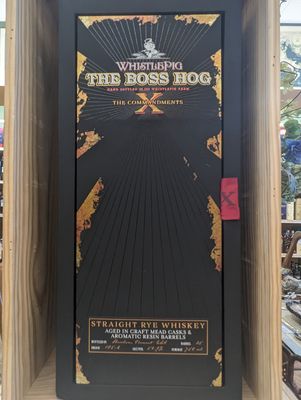 WHISTLEPIG BOSS HOG X THE COMMANDMENTS