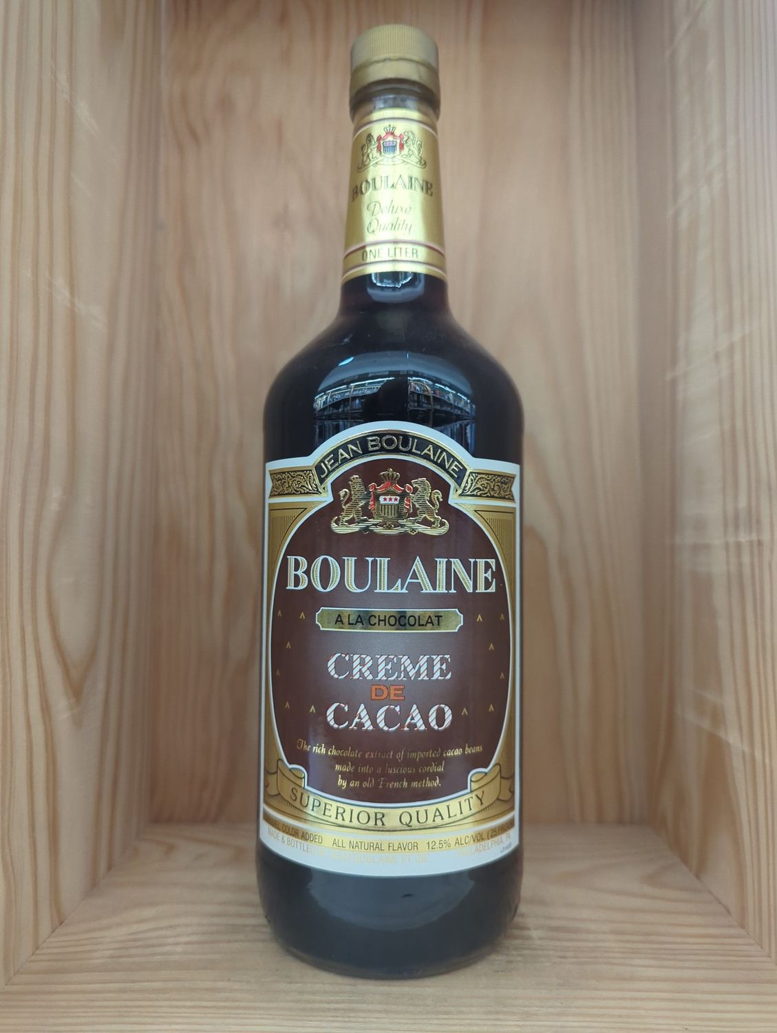 BOULAINE CREME DE CACAO 750ML