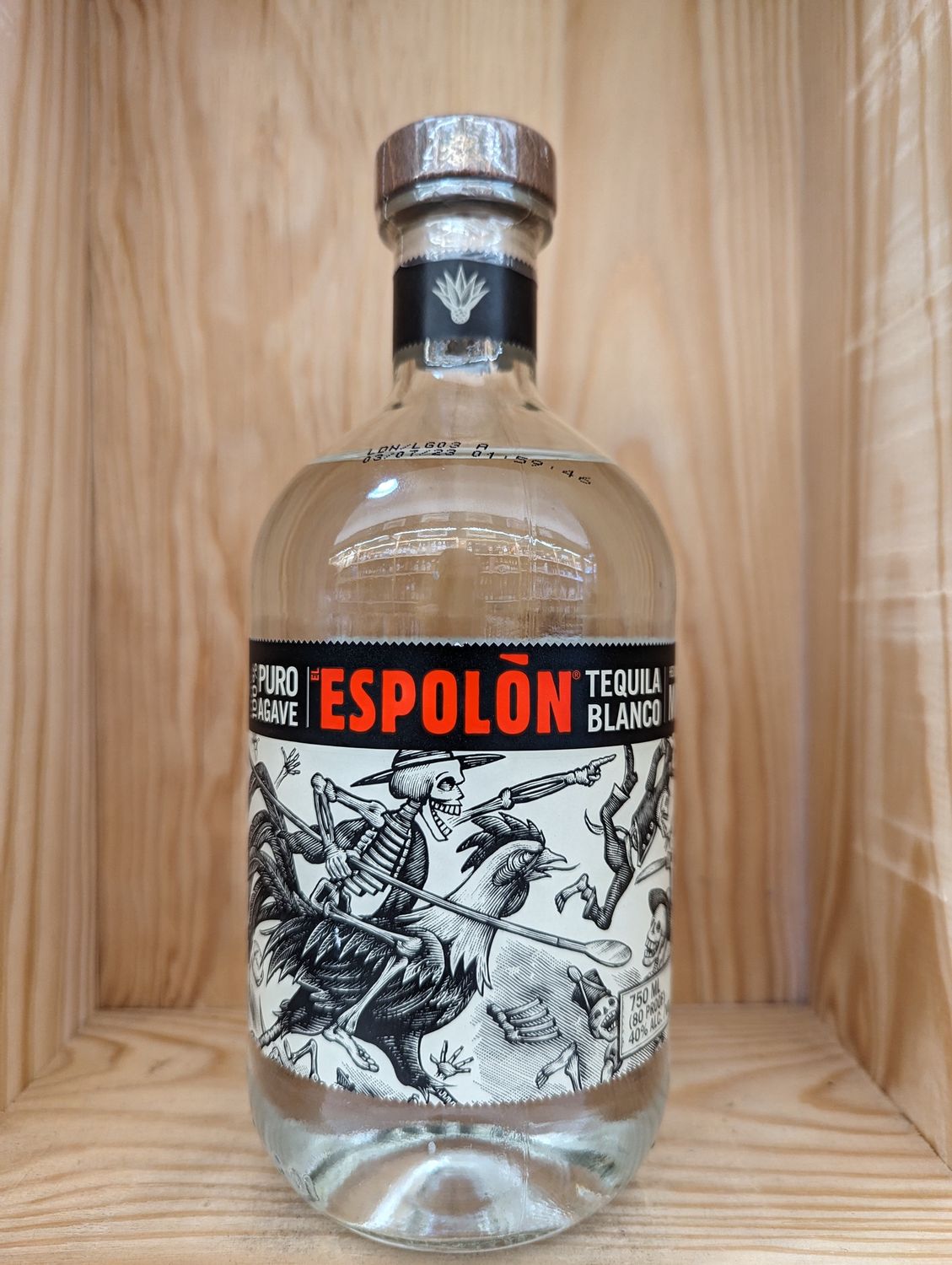 ESPOLON BLANCO TEQUILA 750ML