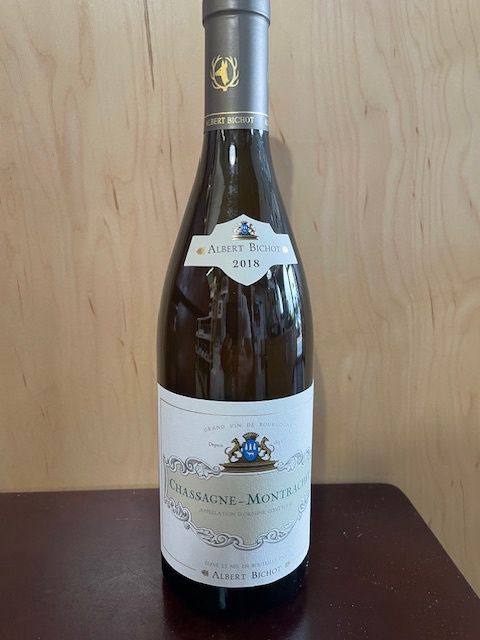 ALBERT BICHOT CHASSAGNE-MONTRACHET BLANC 2018 WINE SPECTATOR 91- 750ML