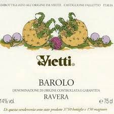 VIETTI RAVERA BAROLO 2017 JD 98 - 750ML
