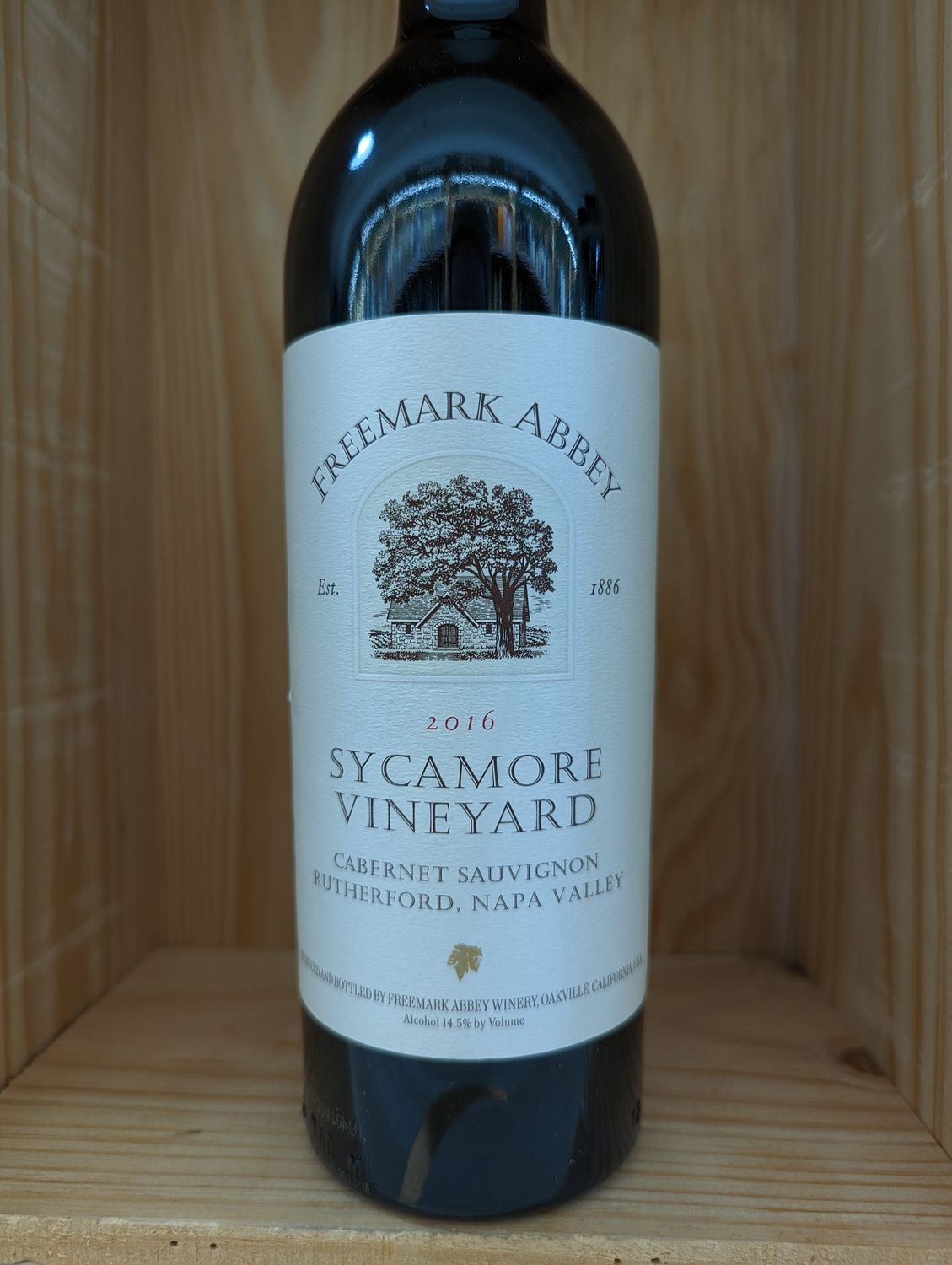 FREEMARK ABBEY SYCAMORE CABERNET SAUVIGNON 2016 JAMES SUCKLING 95