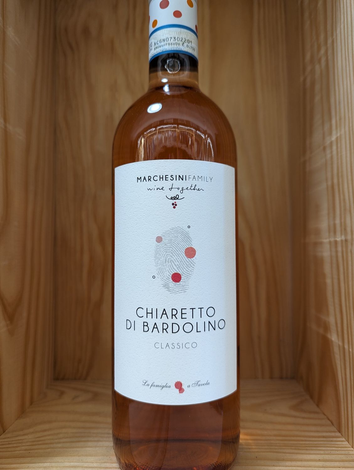 MARCHESINI CHIARETTO DI BARDOLINO CLASSICO ROSE 2021 REGULARLY $17.99