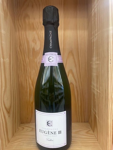 EUGENE III CHAMPAGNE BRUT TRADITION REGULARLY $44.99
