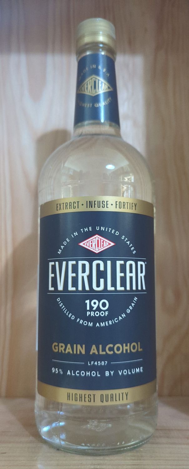 EVERCLEAR GRAIN ALCOHOL- 1 L
