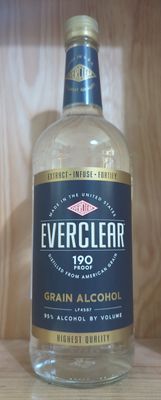 EVERCLEAR GRAIN ALCOHOL- 1 L