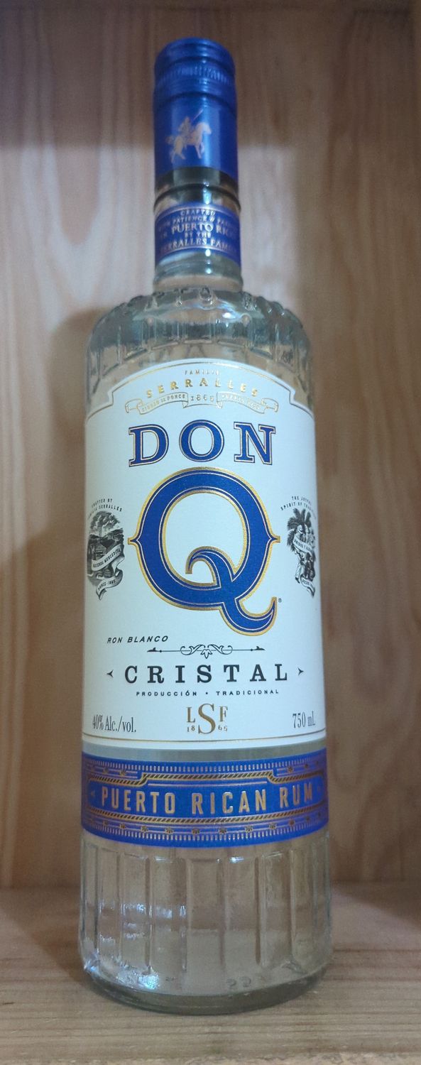 DON Q CRISTAL RUM 750ML - 750ML