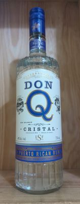 DON Q CRISTAL RUM 750ML - 750ML
