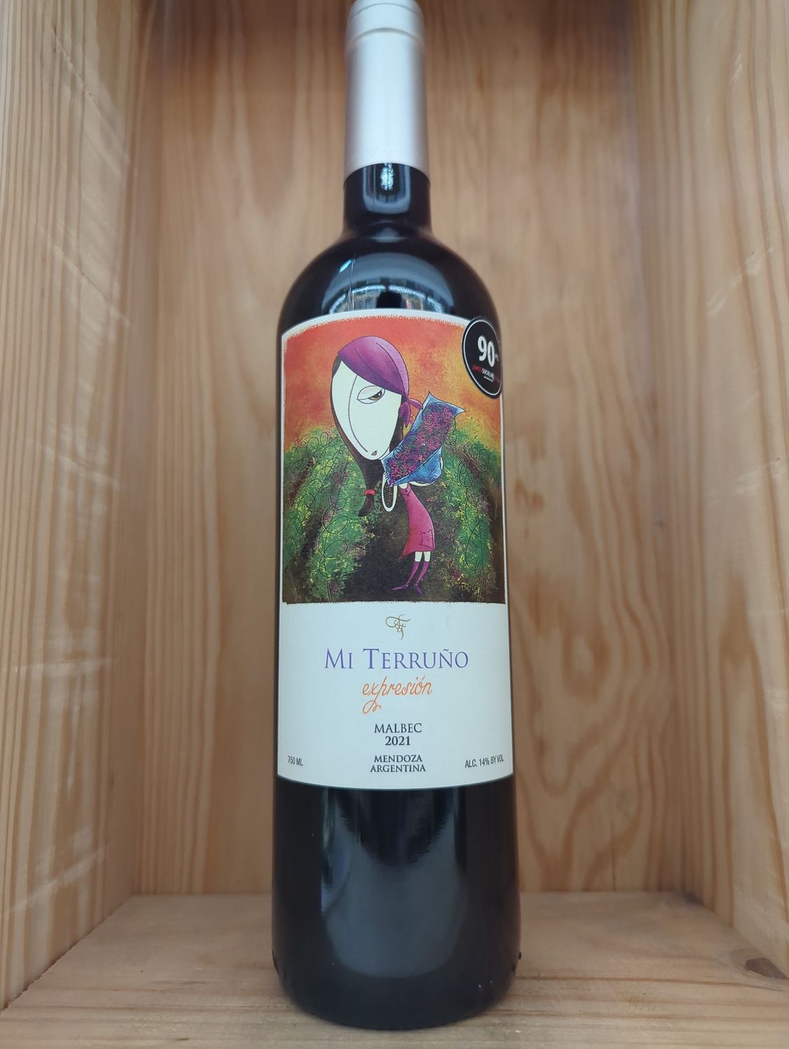 MI TERRUNO EXPRESION MALBEC 2019 JS 91 - 750ML