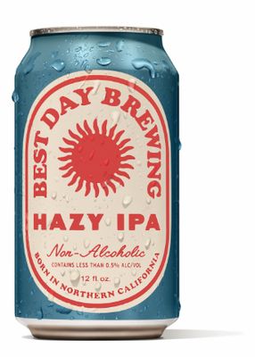 BEST DAY BREWING (N/A) HAZY IPA 6PK CANS