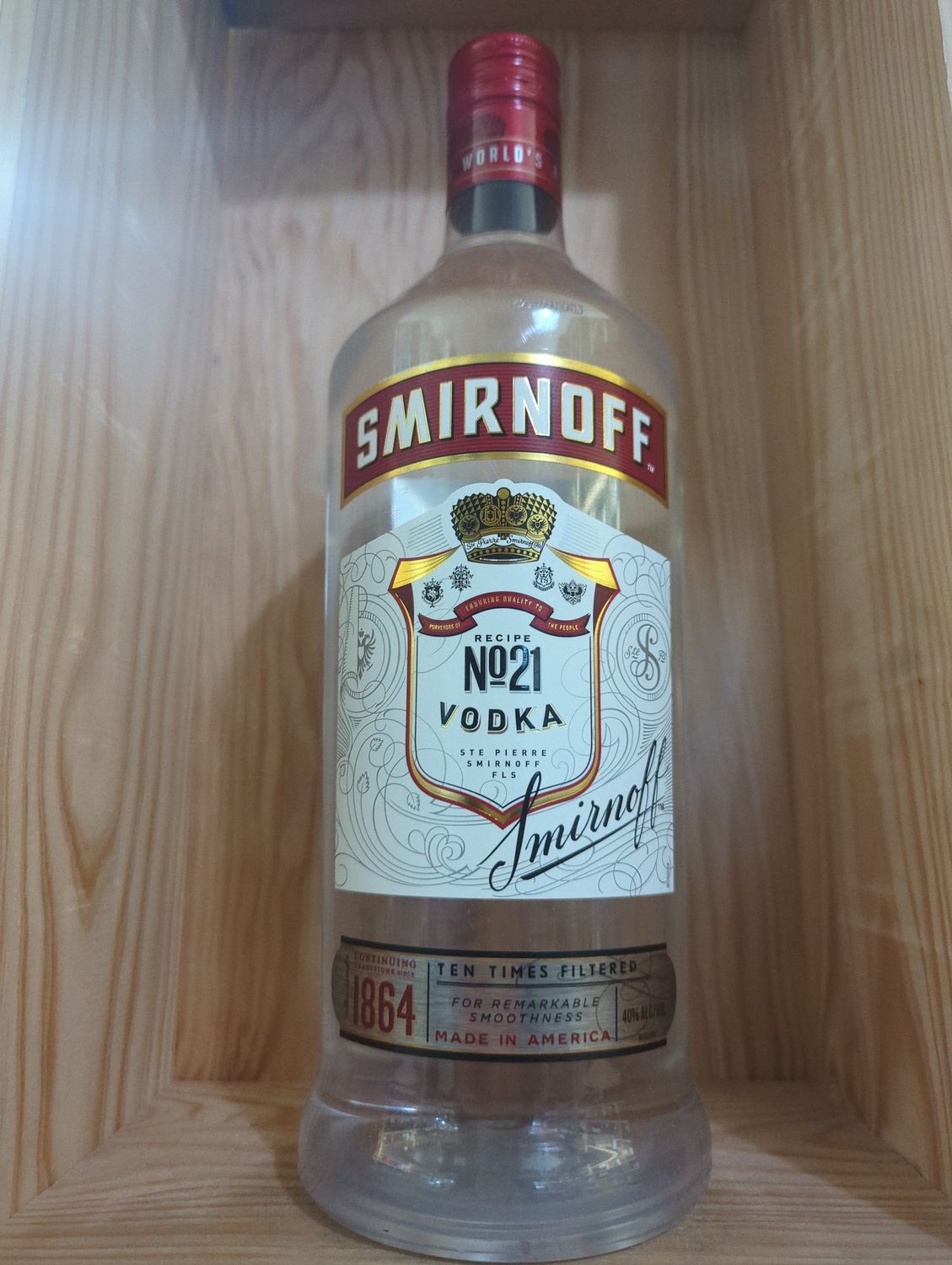 SMIRNOFF VODKA 1.75L 
