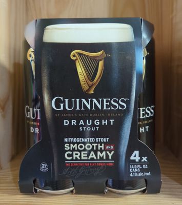 GUINNESS DRAUGHT 4PK 14.9OZ CAN