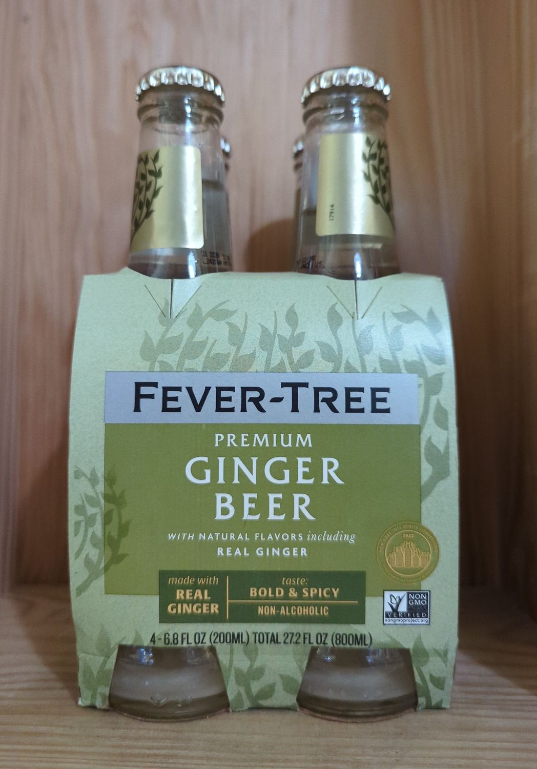 FEVER TREE GINGER BEER 4PK