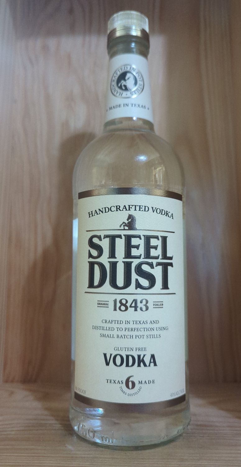 STEEL DUST ORGANIC GLUTEN-FREE VODKA 750ML