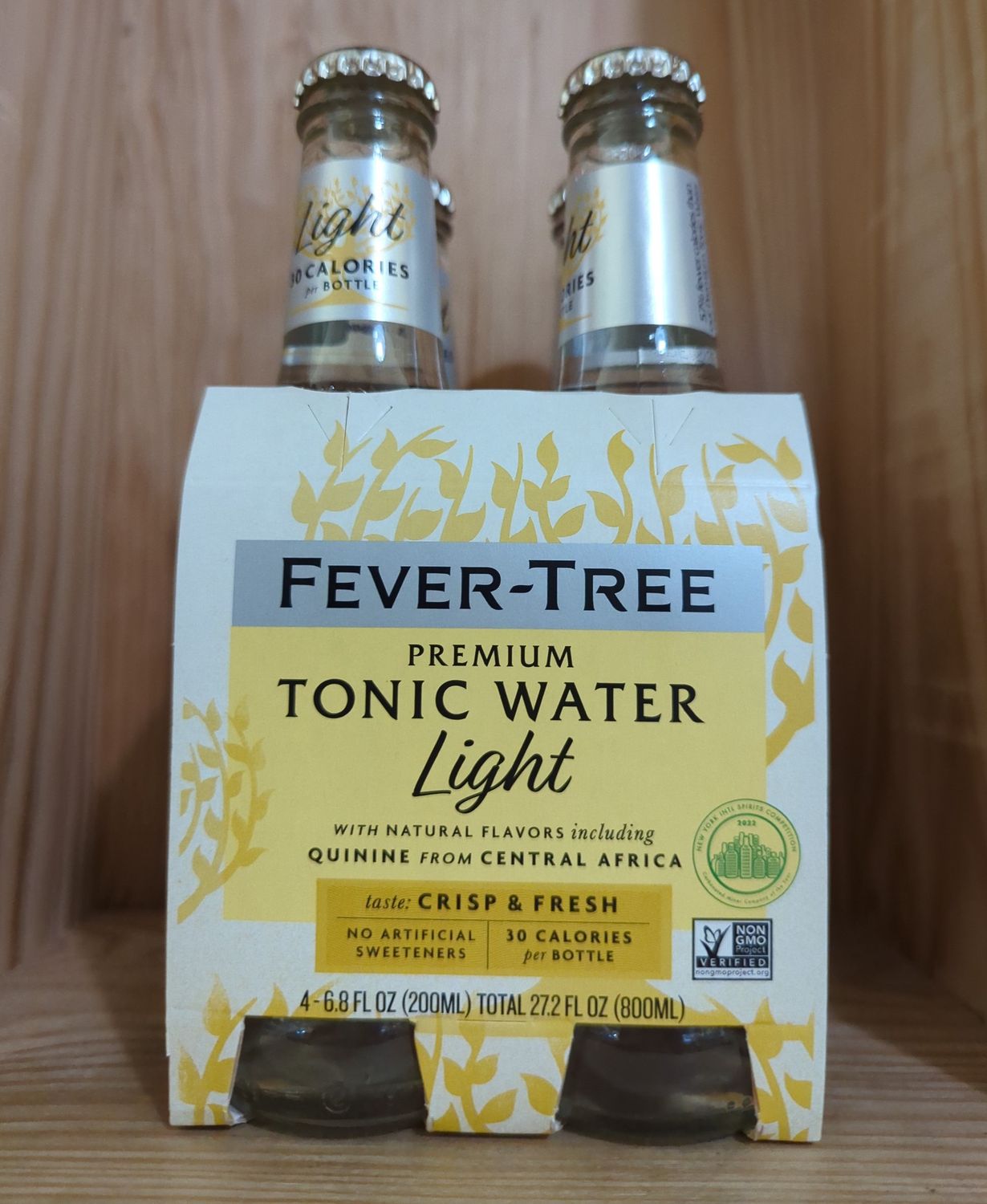 FEVER TREE LIGHT TONIC WATER 4PK - 4 PK