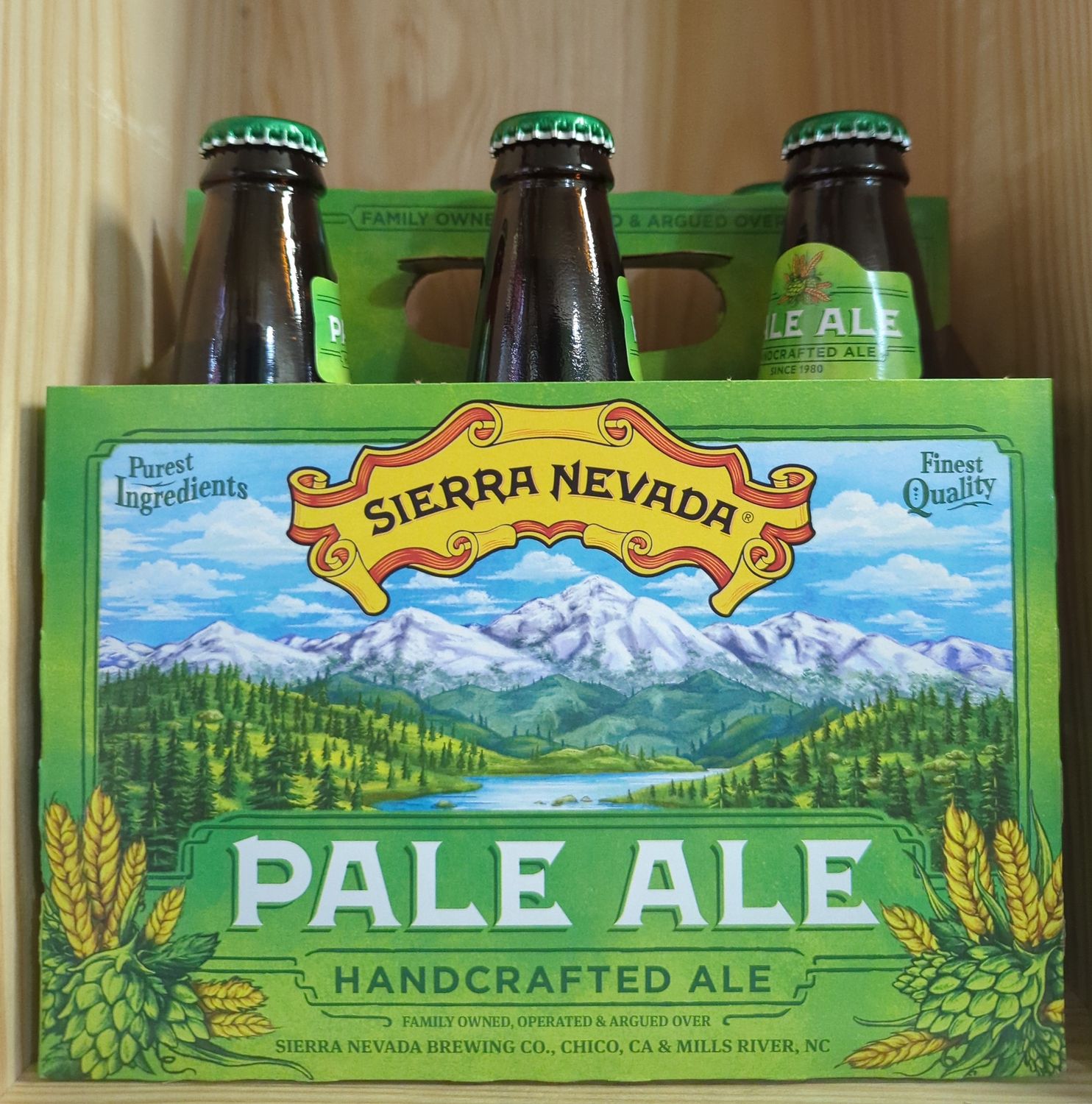 SIERRA NEVADA PALE ALE 6PK BTL - 12 OZ