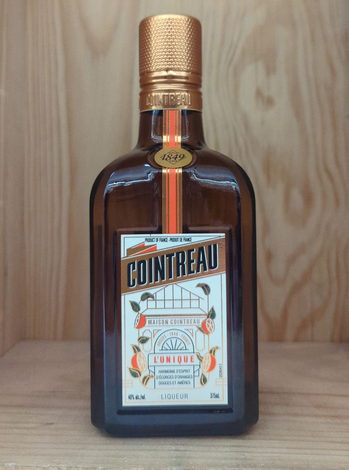 COINTREAU ORANGE LIQUEUR 375ML