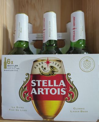 STELLA ARTOIS LAGER BTL 6PK 11.2OZ