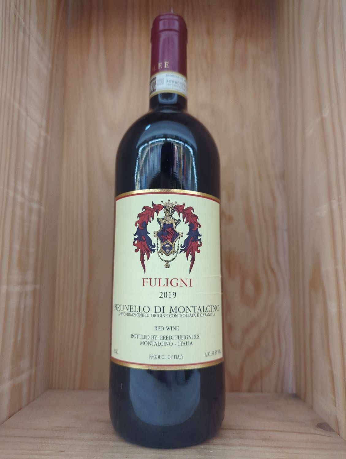 FULIGNI BRUNELLO DI MONTALCINO 2019 98 POINTS JAMES SUCKLING