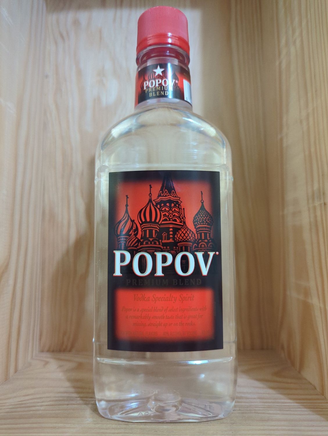 POPOV VODKA 750ML
