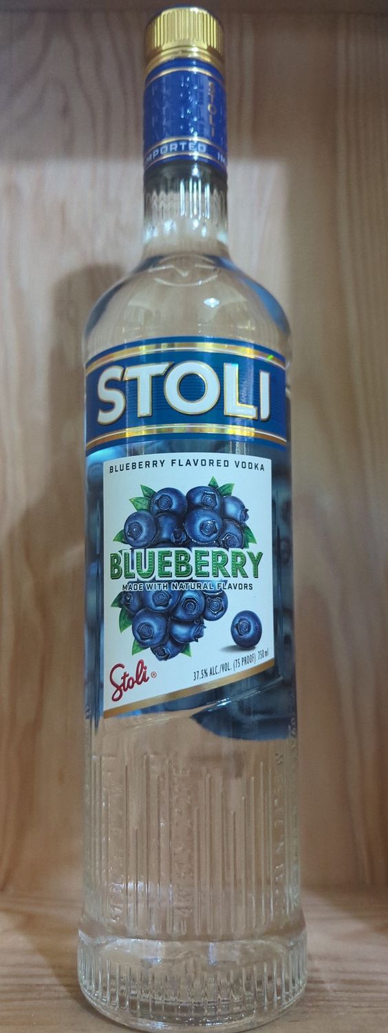 STOLICHNAYA BLUEBERI VODKA  750ML