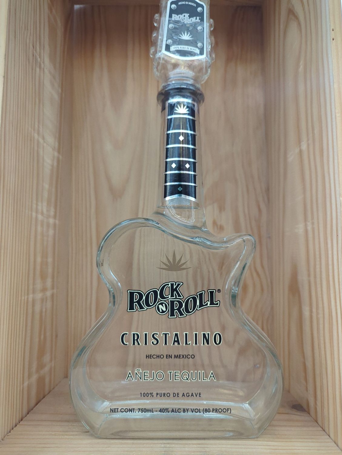 ROCK N&#39; ROLL CRISTALINO ANEJO TEQUILA 750ML