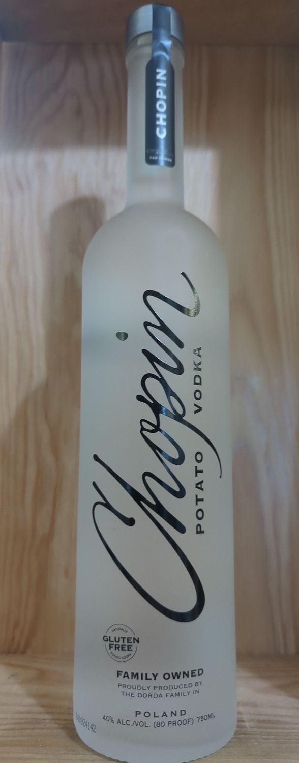 CHOPIN POTATO VODKA 750ML