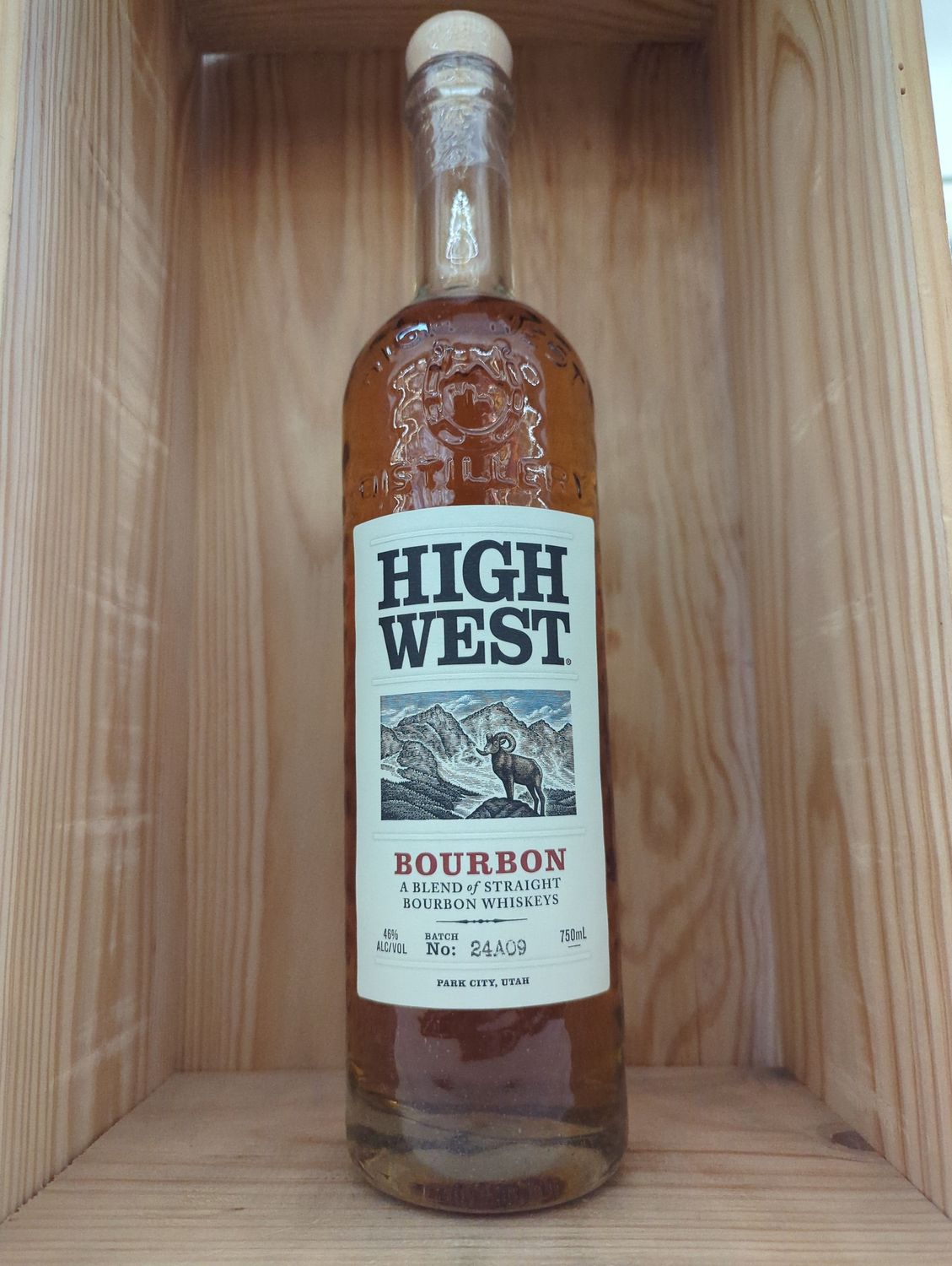 HIGH WEST BOURBON 750ML