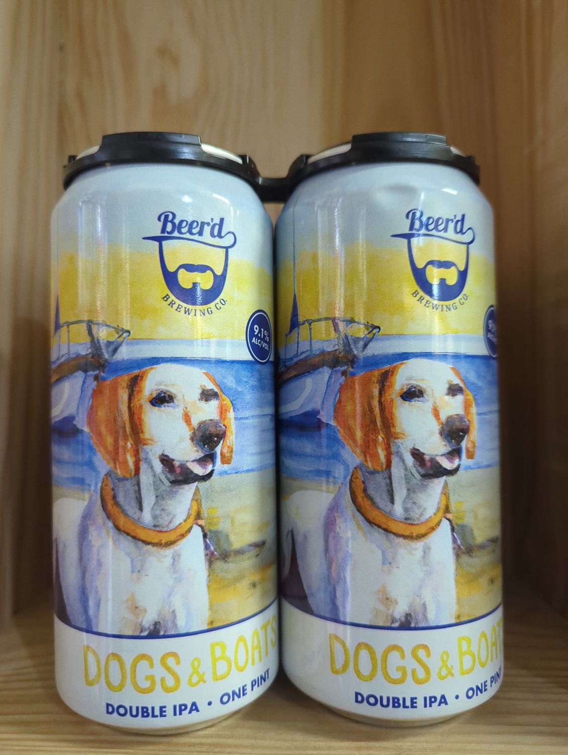 BEER&#39;D DOGS &amp; BOATS DIPA 4PK