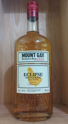 MOUNT GAY ECLIPSE RUM  750ML
