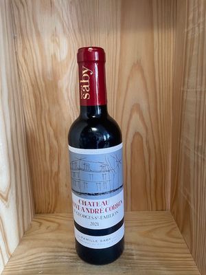 CHATEAU SAINT-ANDRE CORBIN ST-GEORGES-ST-EMILION 2021 HALF BOTTLE WE 91