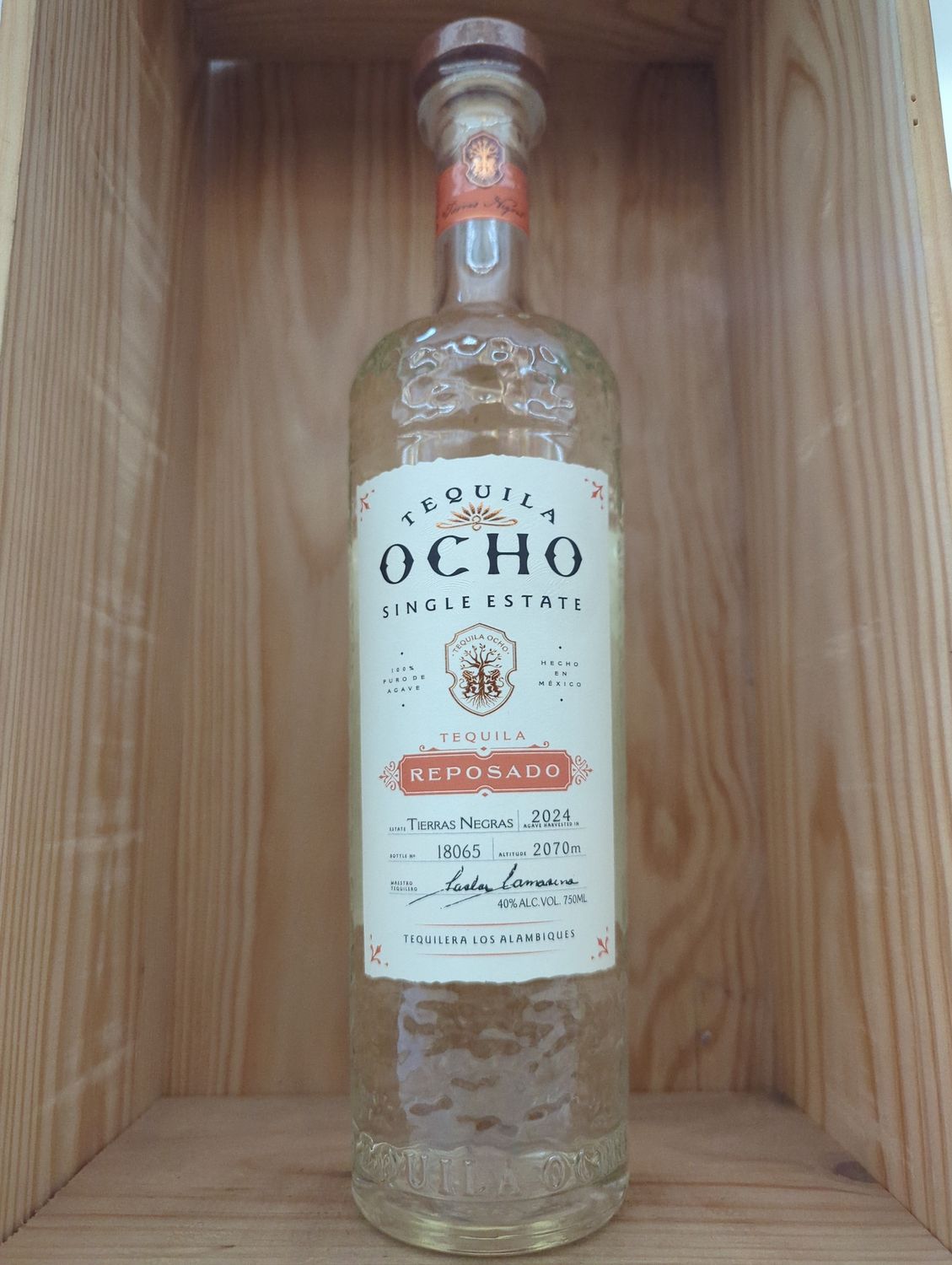 TEQUILA OCHO REPOSADO TEQUILA 750ML