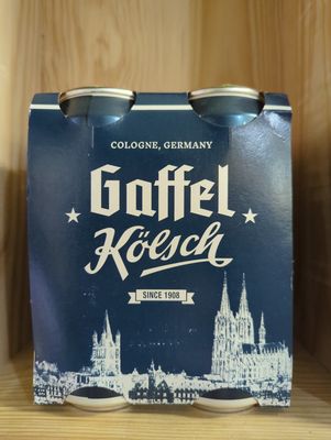 GAFFEL KOLSCH 4PK CANS - 4 PK