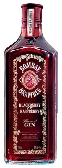 BOMBAY BRAMBLE SAPPHIRE BLACKBERRY &amp; RASPBERRY GIN - 750ML