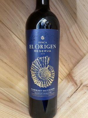 FINCA EL ORIGEN CABERNET SAUVIGNON RESERVA  2021