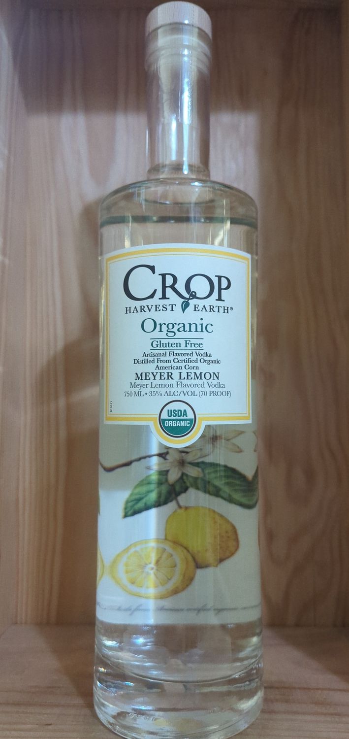 CROP ORGANIC MEYER LEMON - 750ML