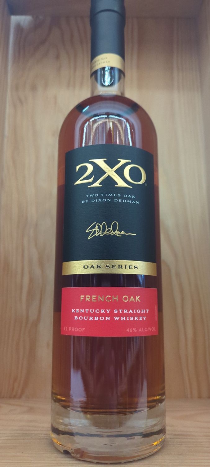 2X0 FRENCH OAK KENTUCKY STRAIGHT BOURBON WHISKEY 750ML