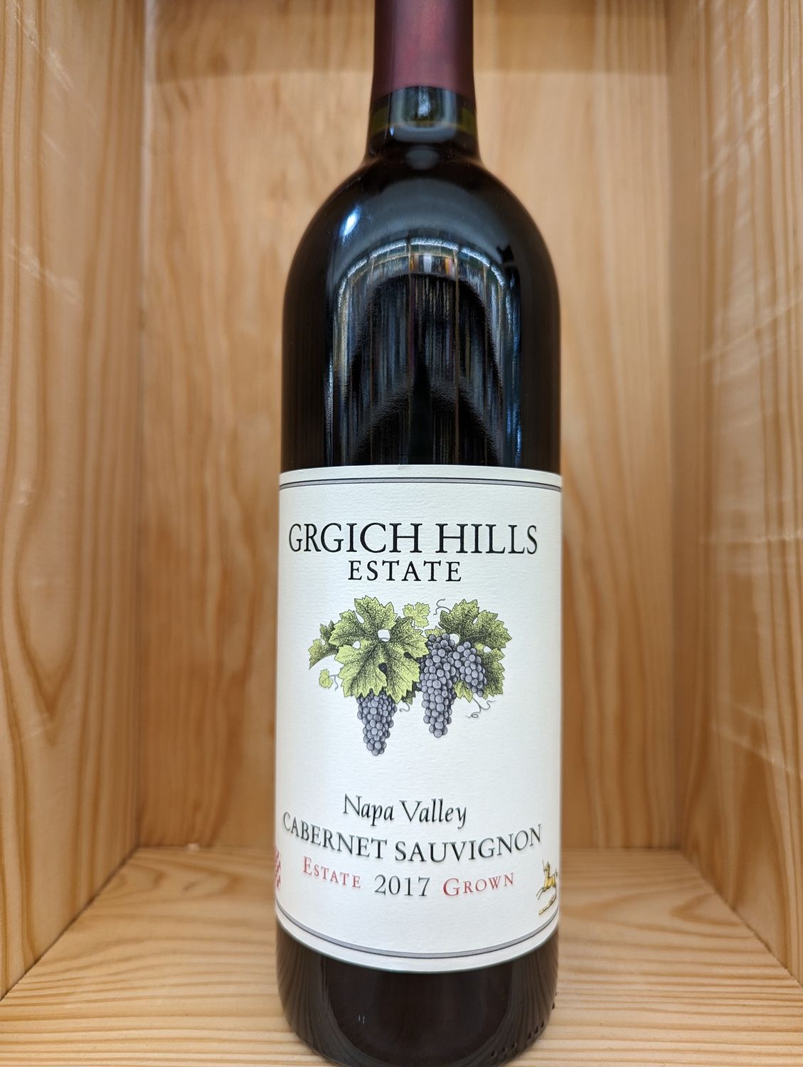GRGICH HILLS ESTATE CABERNET SAUVIGNON NAPA VALLEY 2020