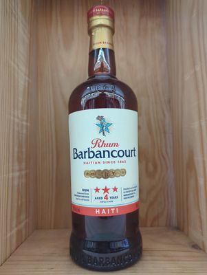 RUM BARBANCOURT 3 STAR 750ML