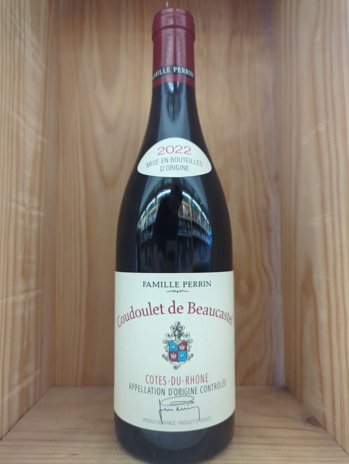 COUDOULET DE BEAUCASTEL  COTES DU RHONE ROUGE 2022
