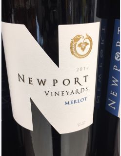 NEWPORT VINEYARDS MERLOT - 750ML
