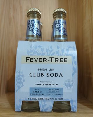 FEVER TREE CLUB SODA 4PK - 4 PK